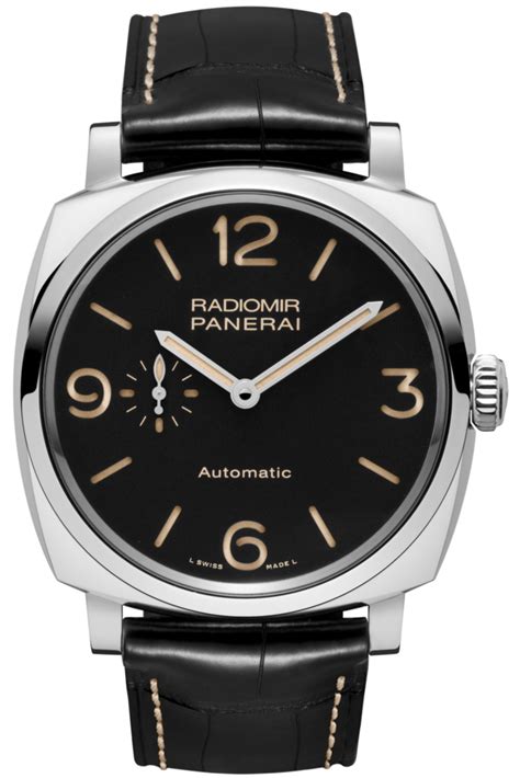 black steel panerai|panerai radiomir black.